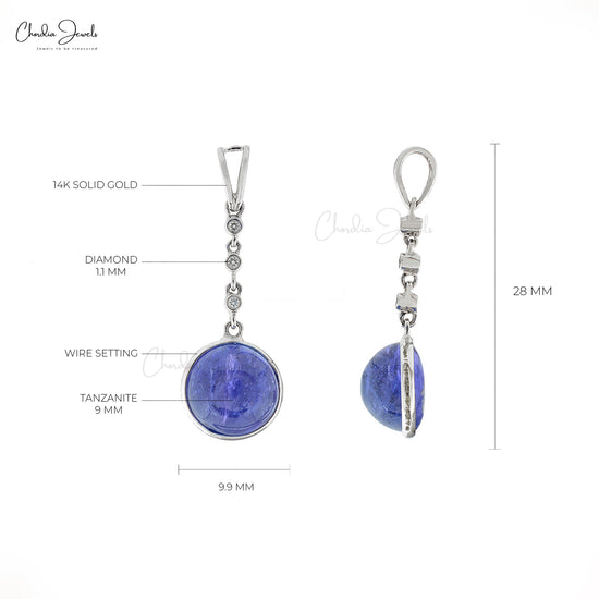 Lapis lazuli earrings 14K Gold – chili